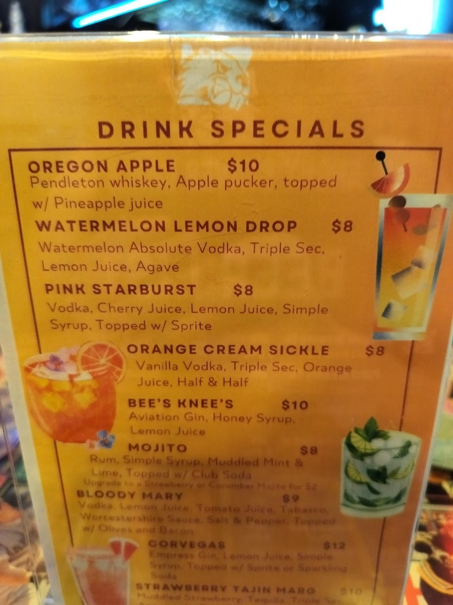 Menu The Angry Beaver Bar & Grill-6